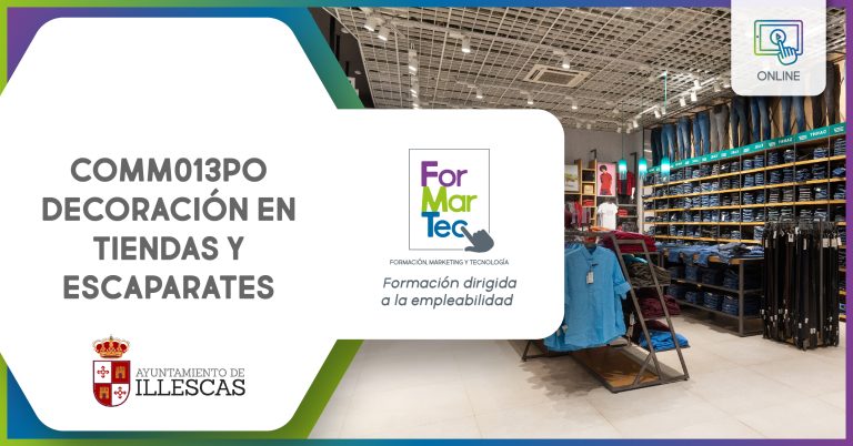 Lee más sobre el artículo COMM013PO – Decoración en tiendas y escaparates