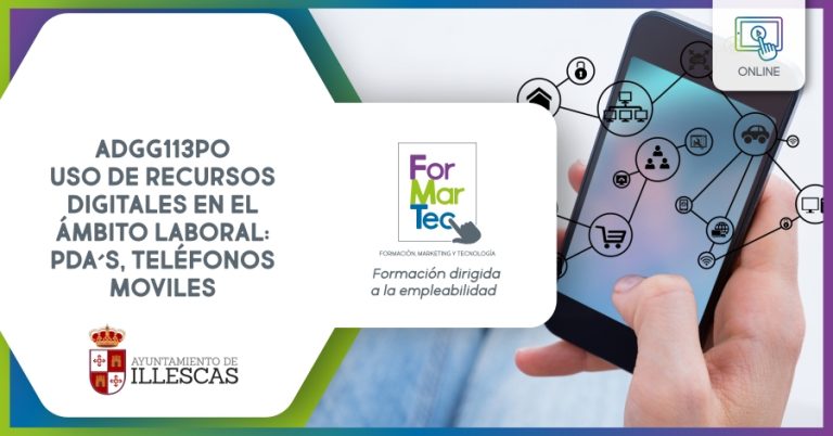 Lee más sobre el artículo ADGG113PO – Uso de recursos digitales en el ámbito laboral: PDA´s, teléfonos móviles