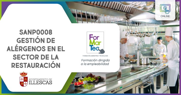 Lee más sobre el artículo SANP0008 – Gestión de alérgenos en el sector de la restauración